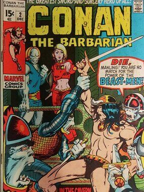 Conan the Barbarian Comic - Issue #2 Published in 1970